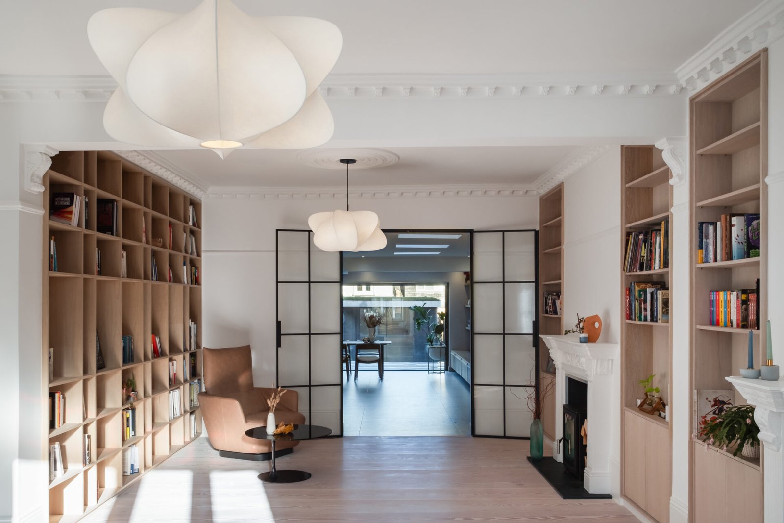 Studio Hei Architecture — Onslow Gardens Refurbishment _ Library Space